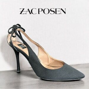 Zac Posen Women’s‎ Veronique Black Pointed Toe Heels - Size: 6.5